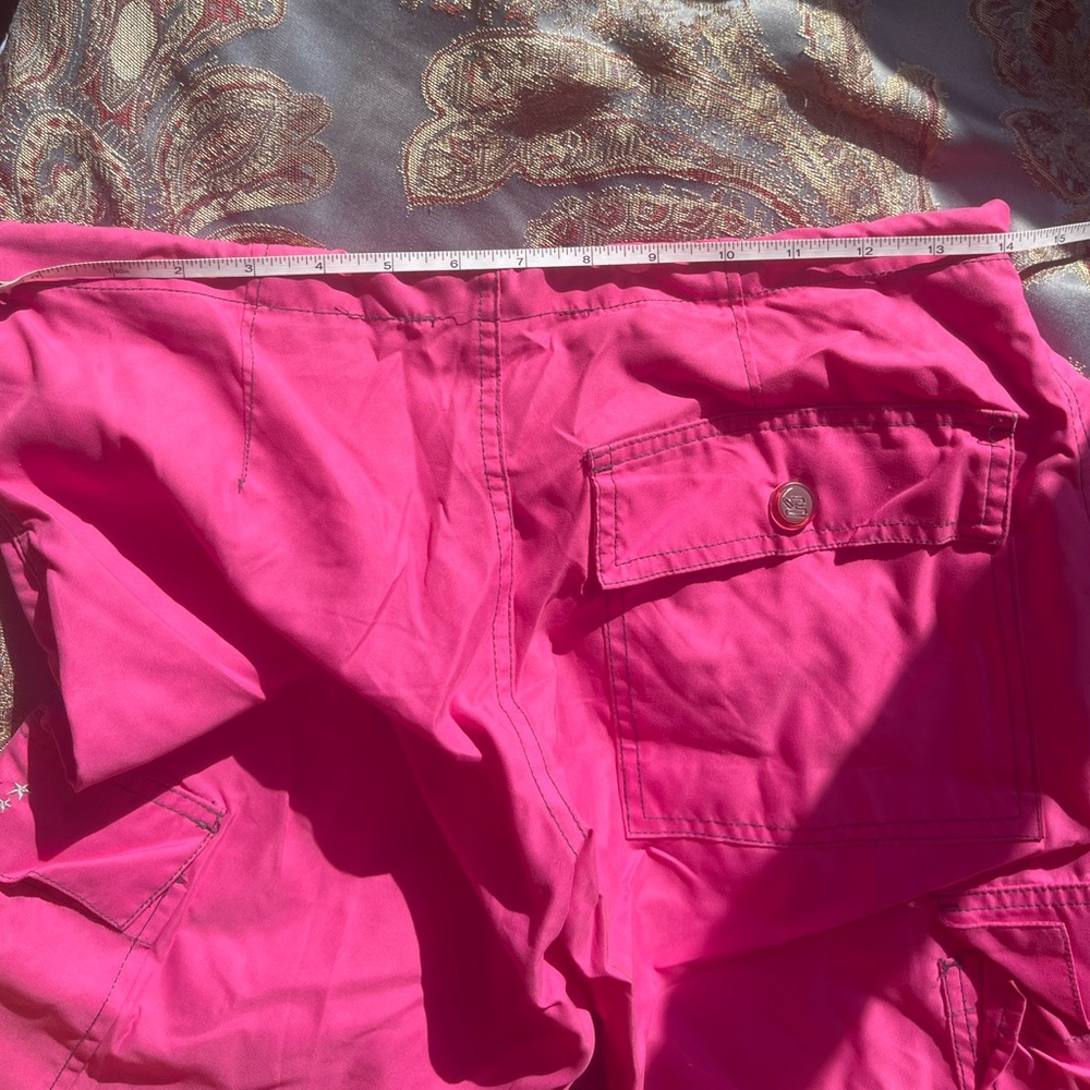 Kikgirl cargo pants, bright pink. Size 28 VINTAGE 2000’s - Picture 10 of 11